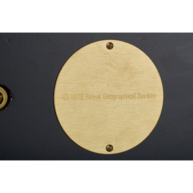 Vintage Royal Geographical Society World Clock With Globe - By Franklin Mint For Sale - Image 9 of 11