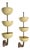 Mid-Century Wall Lamps from Stilnovo, 1980s, Set of 2 For Sale