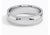 6MM WIDE MILGRAIN EDGE Platinum Plain Wedding Band Ring 8.8 Grams, COMFORT FIT For Sale - Image 18 of 18