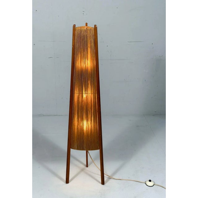 Mid-Century Modern Floor Lamp in Teak from Temde, 1960s For Sale - Image 11 of 18