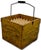 Wonderfully Rustic & Unusual Antique Patent 1897 Americana Wood Egg Carrier Crate With Maker & Clothier Advertising For Sale - Image 10 of 18