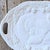 Farmhouse Mid-20th Century White Ceramic Embossed Turkey Platter With Handles For Sale - Image 3 of 6