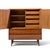 Broyhill Brasilia Mid Century Walnut and Brass Gentleman Chest Highboy Dresser For Sale - Image 9 of 10