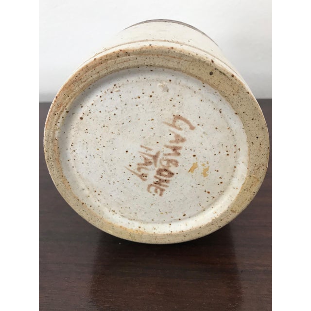 1960s Italian Stoneware Vase by Bruno Gambone, 1960s For Sale - Image 5 of 7
