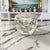 A striking sculptural vintage Lucite ice bucket attributed to celebrated Italian designer Alessandro Albrizzi, whose bold...