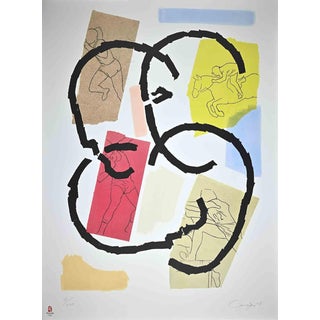 Rafael Canogar, Los Juegos Olympic Games Beijing, 2008, Lithograph For Sale