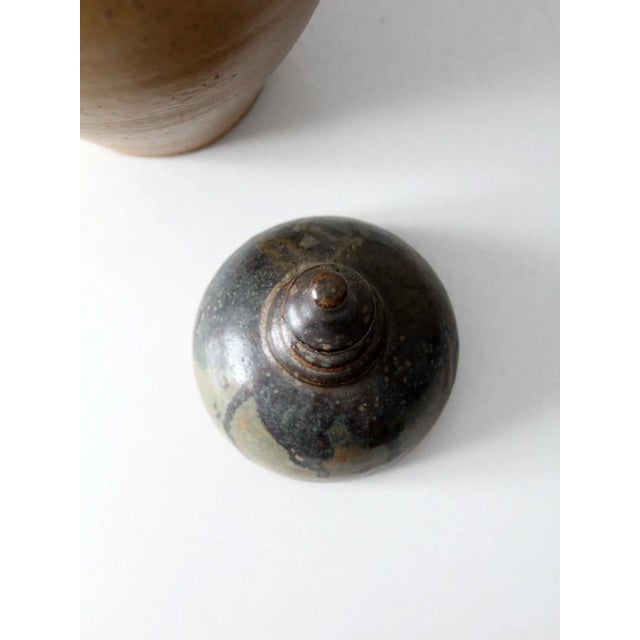 Vintage Studio Pottery Vase For Sale - Image 10 of 13