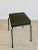Mid-Century Modern Vintage 1950's Mid-Century Iron and Brass Stool For Sale - Image 3 of 7