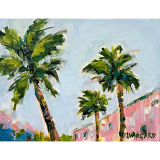 Contemporary Palm Tree Painting For Sale