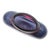 Glass Maureen Williams Signed Australian Studio Art Glass Vase Magenta Amethyst 8" For Sale - Image 7 of 12