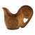 Yugoslavian Folk Art Carved Wood Wedding Cup For Sale