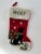 21st Century Hand Hooked Dog Christmas Stocking - "Woof" For Sale - Image 9 of 9