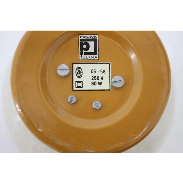 Space Age Table Lamp from Pokrok Žílina, 1969 For Sale - Image 6 of 7