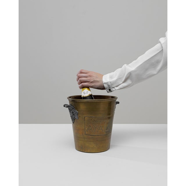 20th Century French Brass Champagne Bucket For Sale - Image 18 of 18