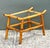 Mid-Century Modern Vintage Pagoda Rattan Low Drinks Table For Sale - Image 3 of 12