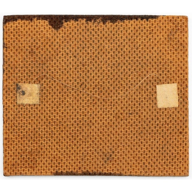 Robert O'Meara Miniature Cityscape Oil on Board For Sale - Image 4 of 4