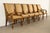 1980s Karges French Regency Louis XVI Carved Walnut and Gold Gilt Dining Chairs | Set of Six For Sale - Image 5 of 16