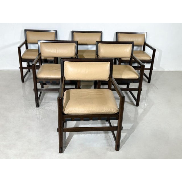 Mid-Century Modern Set of 6 Armchairs by Edward Wormley for Dunbar This piece is attributed to the mentioned...