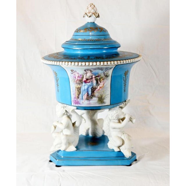 French Porcelain Vases, Set of 2 For Sale - Image 11 of 11