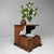 1950s Japanese Sugi Display Cabinet with Drawer, 1950s-1960s For Sale - Image 5 of 10