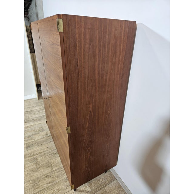 Mid-Century Modern Wardrobe in Teak by Günter Renkel for Rego, 1960s For Sale - Image 5 of 18