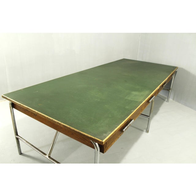 Vintage Bauhaus Desk in Oak, 1930s For Sale - Image 12 of 18