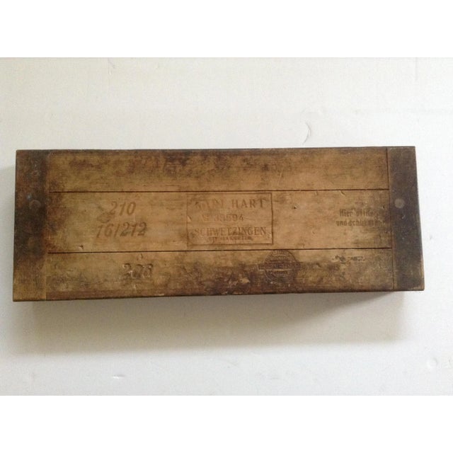 Tan Rustic German Cigar Mold For Sale - Image 8 of 8
