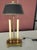Mid 20th Century Mid 20th Century French Empire Style Brass Double Bouillotte Table Lamp For Sale - Image 5 of 6