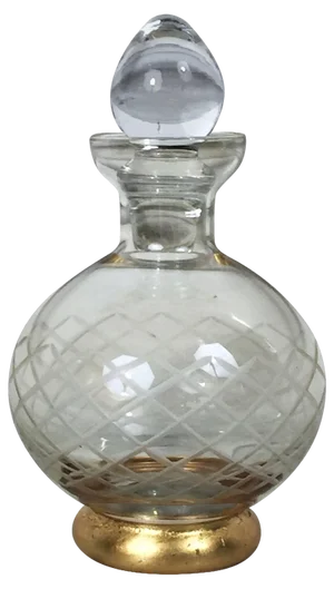Art Deco Engraved and Guilded Carafe, 1940