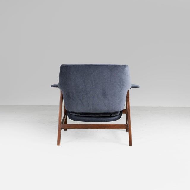Wood 849 Armchair by Gianfranco Frattini for Cassina, 1960, Set of 2 For Sale - Image 7 of 14