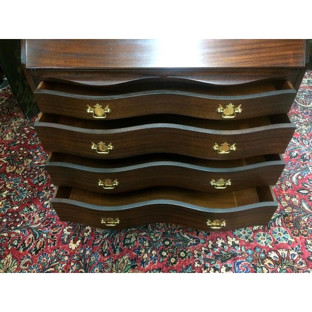Vintage Secretary Desk, Colonial Furniture Company, Mahogany Desk For Sale - Image 11 of 11
