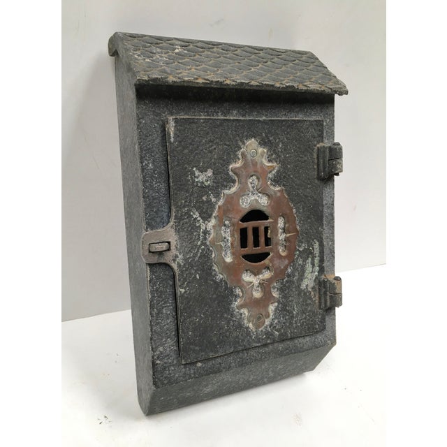 Vintage Cast Iron Mailbox Chairish