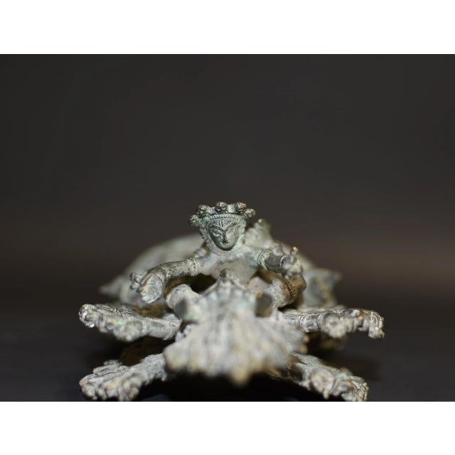 19th Century Tibetan Couple Statue Vajrasattva For Sale - Image 9 of 13