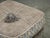Gold Art Deco Czech Upholstered Walnut Ottoman, 1930s For Sale - Image 8 of 14