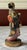 Antique Japanese Satsuma Porcelain Figurine, Hand-Painted Kimono, 5 3/8” Tall For Sale In Washington DC - Image 6 of 10
