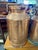 Late 19th Century Antique French Copper Milk Can With Lid, Riveted Handles & Original Patina, Large Farmhouse Vessel For Sale - Image 5 of 5