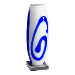 Large Murano Art Glass Vase by Francesca Rosella for v. Nason & C.