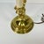 Mid-Century French Regency Neoclassical Bouilette Table Lamp & Reptile Embossed Black Shade For Sale - Image 11 of 15
