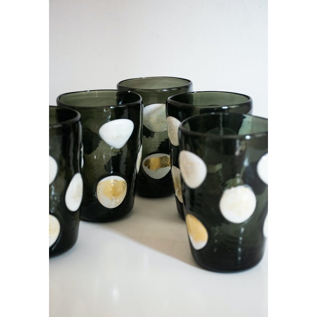 Tequila Glasses by Mariana Iskra for Ribes Studio, Set of 6 For Sale - Image 14 of 14