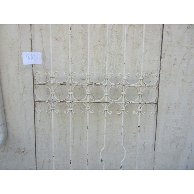 Antique Victorian Iron Door For Sale - Image 4 of 7