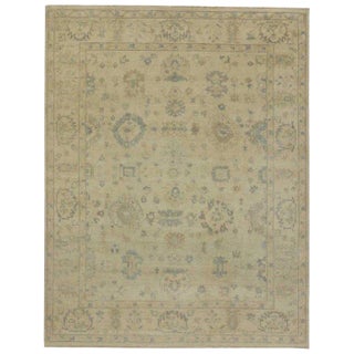 Oushak Inspired Area Rug - 7′11″ × 10′1″ For Sale