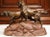 French 19th Century French Spelter Hunting Dogs Sculpture on Terracotta Base For Sale - Image 3 of 9