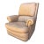 Hancock & Moore Leather Swivel Reclining Club Chair For Sale