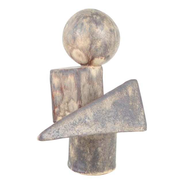 Christina Muff, Cubist Sculpture, 2025, Stoneware For Sale