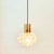 Mid-Century Amber Bubble Glass Pendant Light by Helena Tynell for Limburg, Germany, 1960s For Sale - Image 6 of 11