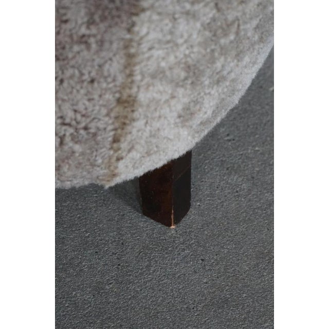 Danish Modern Art Deco Lounge Chairs in Lambswool and Birch, 1940s, Set of 2 For Sale - Image 18 of 18