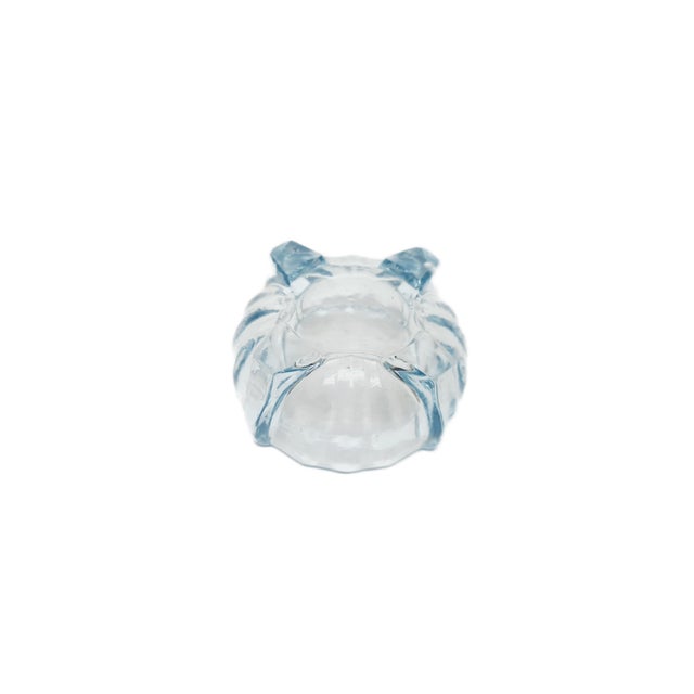 Art Deco Salt Holder from Zabkowice Glassworks, Poland, 1930s For Sale - Image 4 of 12