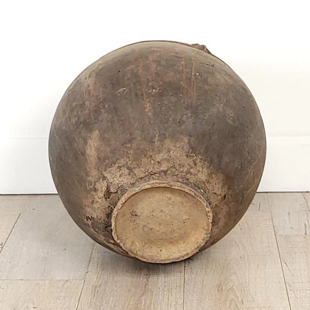 Large Indonesian Earthenware Water Jug, 19th Century or Earlier For Sale - Image 12 of 12