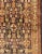 Vintage Persian Mahal Rug With Repeating Tribal Motifs in Rich Brown, Soft Green 4′3″ × 6′5″ For Sale - Image 4 of 11