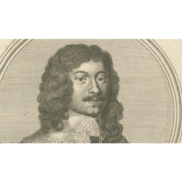 After Van Dyck, Lucius Cary Lord Falkland Portrait, Engraving, 1750 For Sale - Image 10 of 11